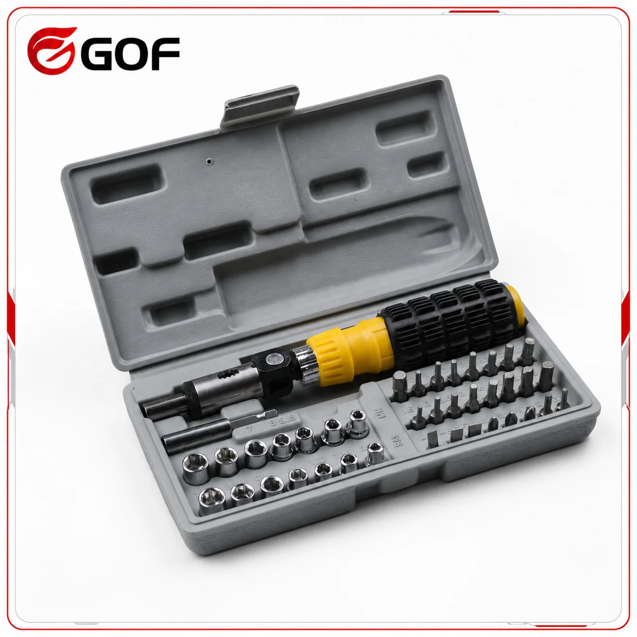 41PCS Multifunction Screwdriver Socket Wrench Tool Set Wholesale Hand Repair Tool Kit