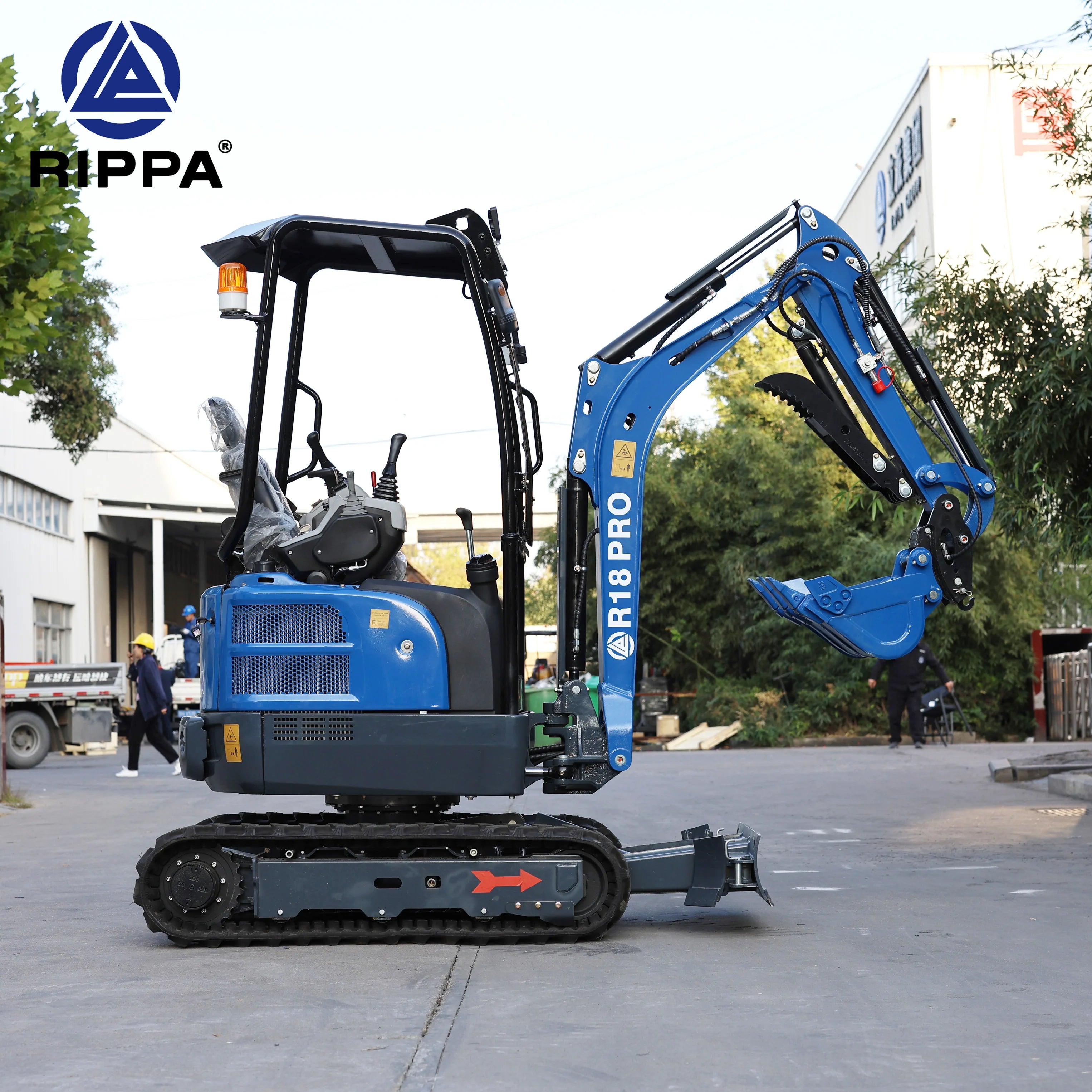 1.8 Ton New Crawler Farm Mini Excavator Good Condition Household Small Digger Medium Digger for Multipurpose