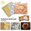Hot Selling Product Fast Delivery 14/16Cm Imitation Gold Leaf Foil Sheets Use for Art Craft Deco