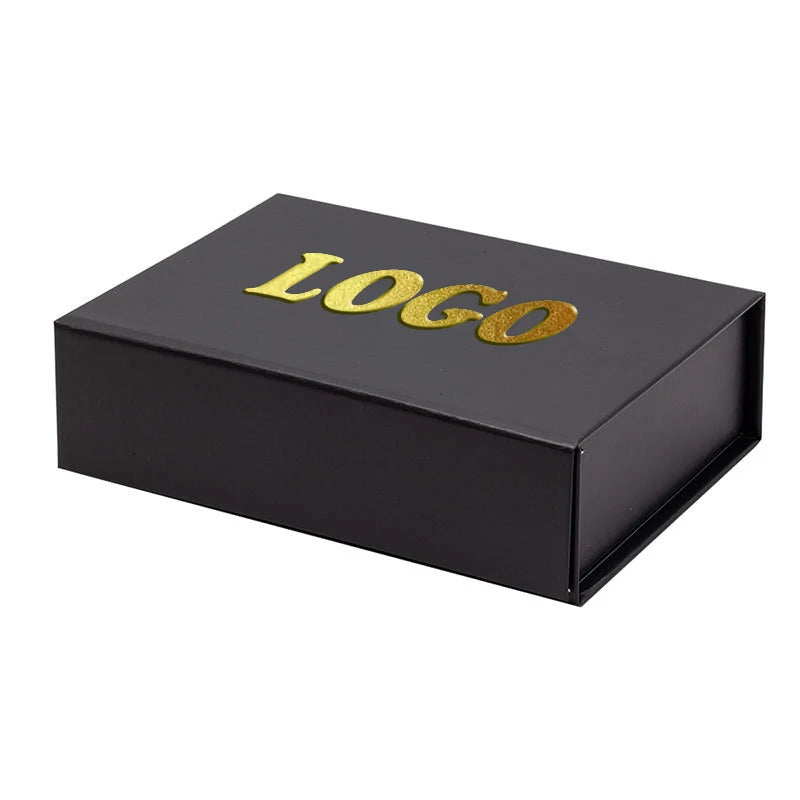 Customizable Grey Board Cosmetic Folder Boxes Embossing Magnetic Closure Double Doors Gift Box Inserts | 4c Offset | Custom