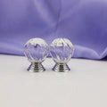 Crystal Kitchen Cabinet Handle Glass Furniture Knobs Wholesale