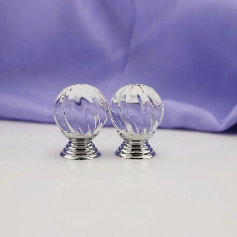 Crystal Kitchen Cabinet Handle Glass Furniture Knobs Wholesale
