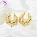 MEIZI JEWELRY Fashion Classic Jewelry for African Earrings Fashion Party Earrings for Romantic Hip-hop Trends