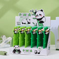 Creative Cartoon Panda Gender-neutral Pen Bamboo Modeling Pen Cute High Appearance Level Gift Stationery for Students