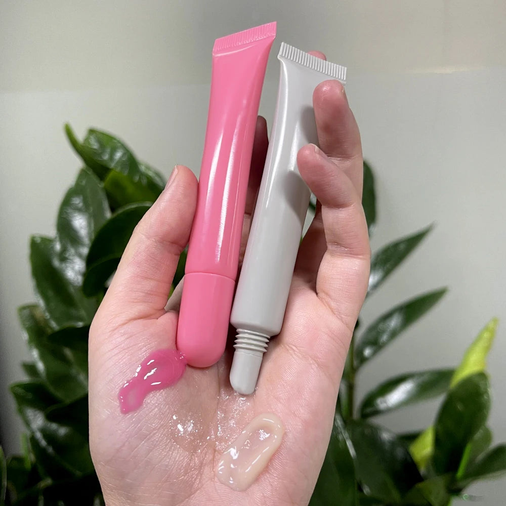 Private Label Custom Logo Treatment Peptide Spf Vegan Lip Oil Moisturizing Makeup Lip Tint Liquid Balm Lip Gloss