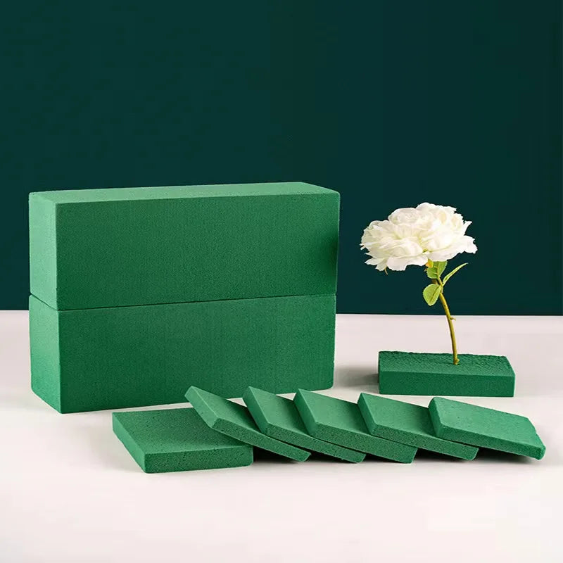 Oasis Green Water Absorbent Plastic Foam Block Arrangement for Graduation & Mother's Day