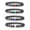 Black Obsidian Anklet Hematite Anti Anxiety Protection Anklet for Men/Women