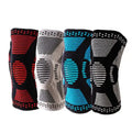 Silicone Spring Knee Pad Compression Knee Sleeve Basketball Running Spandex Sports Kneepads Patella Protector Brace Protective