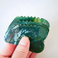 HZ 100% Natural Gemstone Guasha Crystal Moss Agate Jade Facial Gua Sha Massage Tool MegaBDM