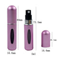 Best Portable 5ml Fine Mist Perfume Atomizer Bottle Small Empty Refillable  Aluminum Plastic Bottle Luxury Perfume