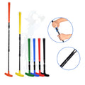 3 Section Easy Carry 17 to 35 Inch Length Adjustable Kids Telescopic Golf Putter Retractable Length Double Side Golf Putter
