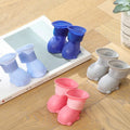 Stocked Large Qty in Stock  Silicone Pet Rubber Rain Boots Long Dog Shoes Pet Shoes
