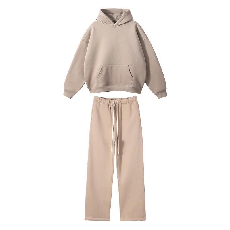 YLS Online Wholesale Tracksuits 2 Piece Set Pullover Sweatpants and Hoodies Sets Jogging Suits Swearsuit Tracksuit Man