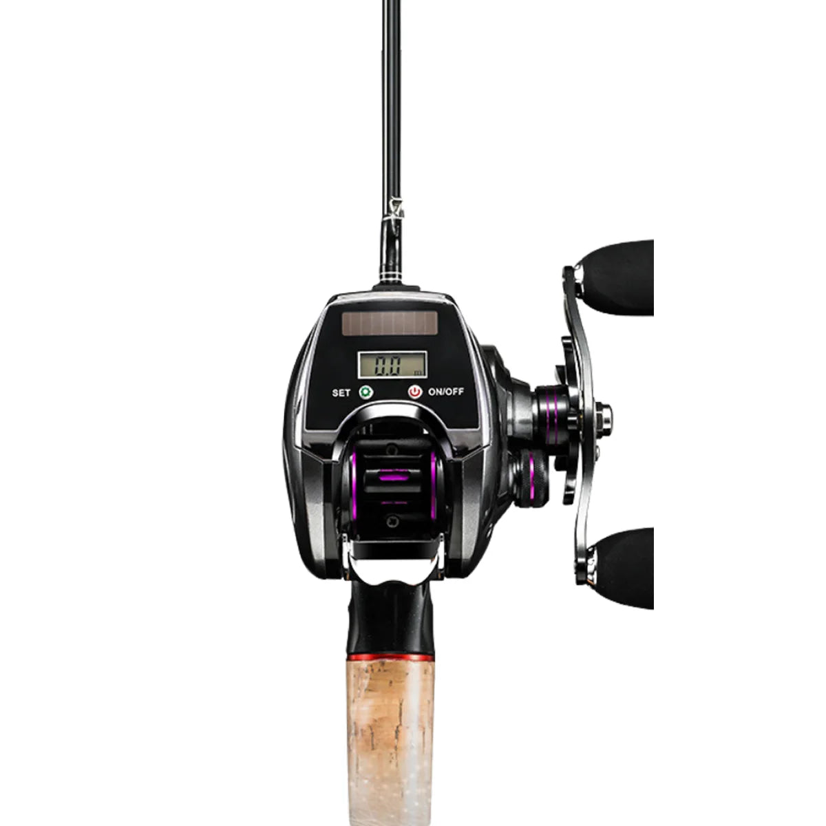 Hot Sale Digital 18+1 Bearing Ball 8.0:1 Trolling Casting Reel Electric Charging Fishing Reel