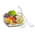 BPA Free OEM Custom Manufacturer Supplier Kitchen Clear Acrylic Salad Bowl for Israel Market