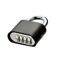 Industrial Durable Weatherproof Combination Padlock Digital Password Lock for Doors Kitchen Outdoor Use Made Zinc Alloy Brass