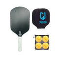 For JUCIAO Sport New 3K Texture Raw T700 Carbon Fiber Pickleball Paddle 16 mm Durable for Entertainment