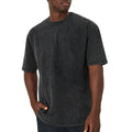 Summer Men's Vintage Washed Jersey Crew Neck Short Sleeve Eco-Friendly Puff Printed 100% Cotton Custom Logo Blank T-Shirt