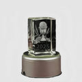 Crystal Night Light Lamp - Soothing Desk Ornament for Office Premium Personalized Decorative Gift with Heartfelt Meaning