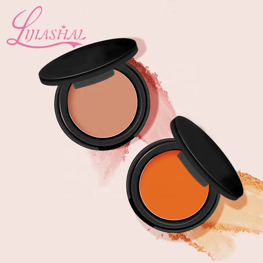 2026 High Pigment Pressed Powder Highlighters Bronzer Custom Logo Private Label Cosmetics Cream Makeup
