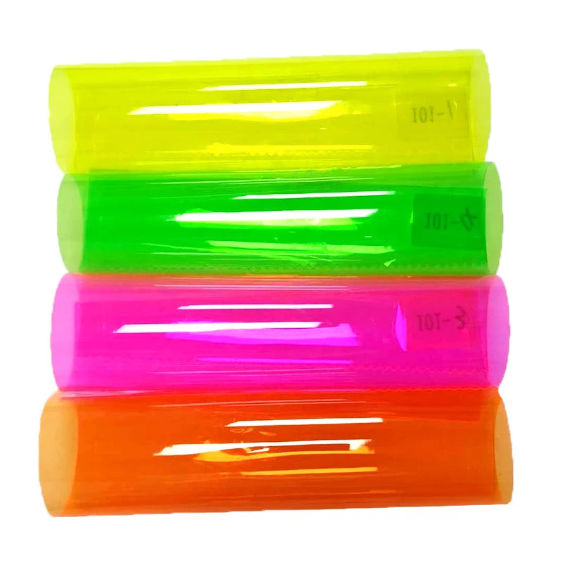 Custom Transparent Flexible Solid Color Super Clear Roll PVC Film Rolls for Packaging Carrier Bags