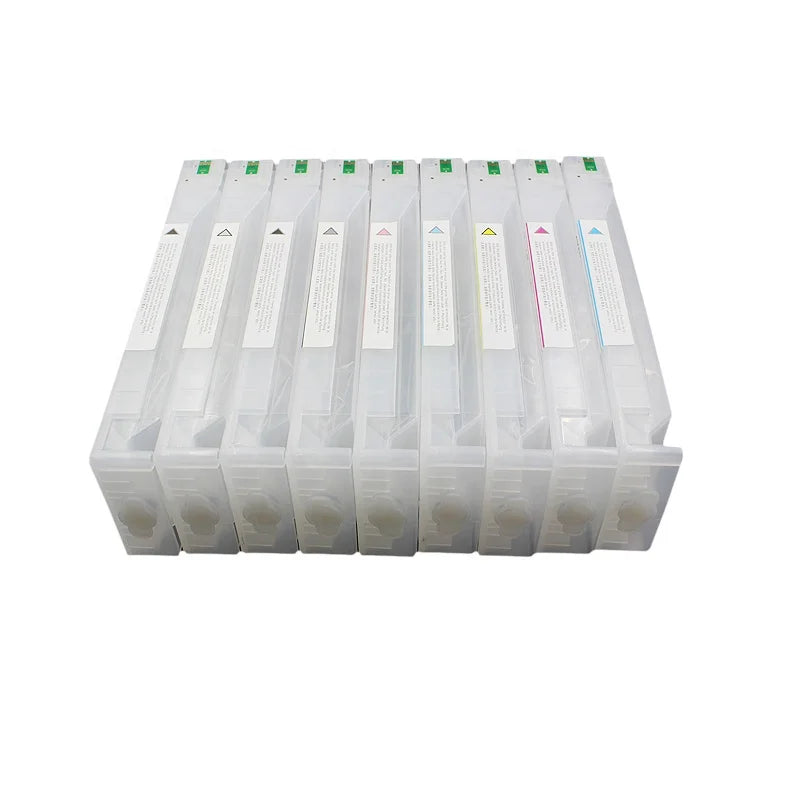 700ml T8041- T8049 Refillable Cartridge with Chip Compatible for epson Surecolor P6000 P7000 P8000 P9000 Printer