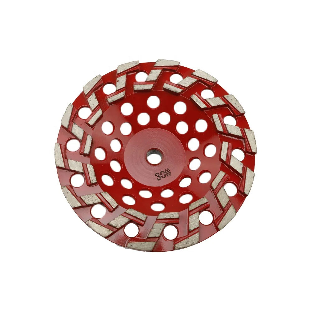 China OEM TRUE SHINE 180mm Soft Bond Diamond+Metal Abrasive Disc with 3-Year Warranty for Hard and Super Hard Concrete Polishing