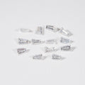 Starsgem Wholesale Price HPHT CVD Diamonds Fancy Shape  Trapezoid Cut Small Size DEF VS VVS Lab Grown Diamond  Loose Gemstone