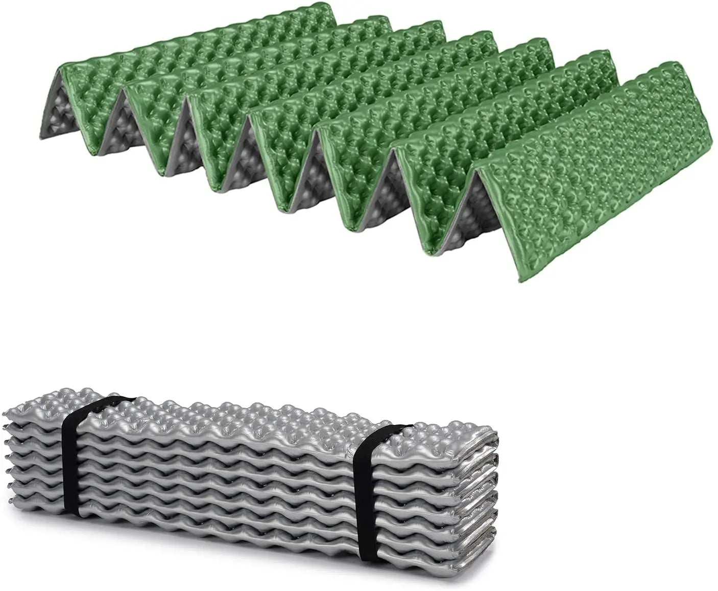 Woqi XPE Egg Crate Folding Mat Thickened Single Person Outdoor Tent Moisture-proof Pad