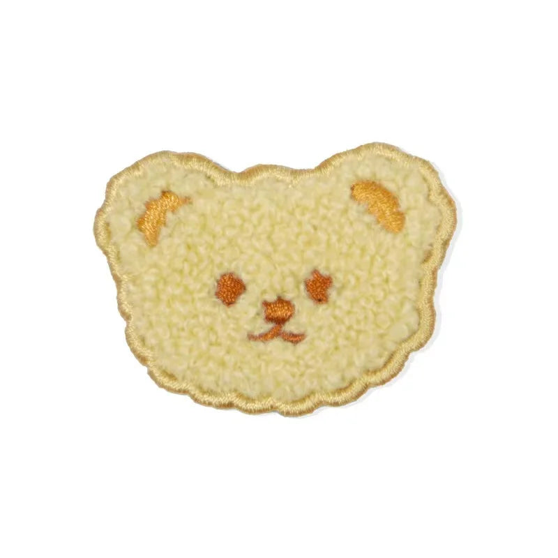Hot Heat Press Iron-on logo Embroidered Embroidery Letter Custom Chenille Patches