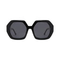 Modern Oversized Square Vintage Acetate Sunglasses Personalized Fashion Women Polarized Custom Logo Frames Eyewear