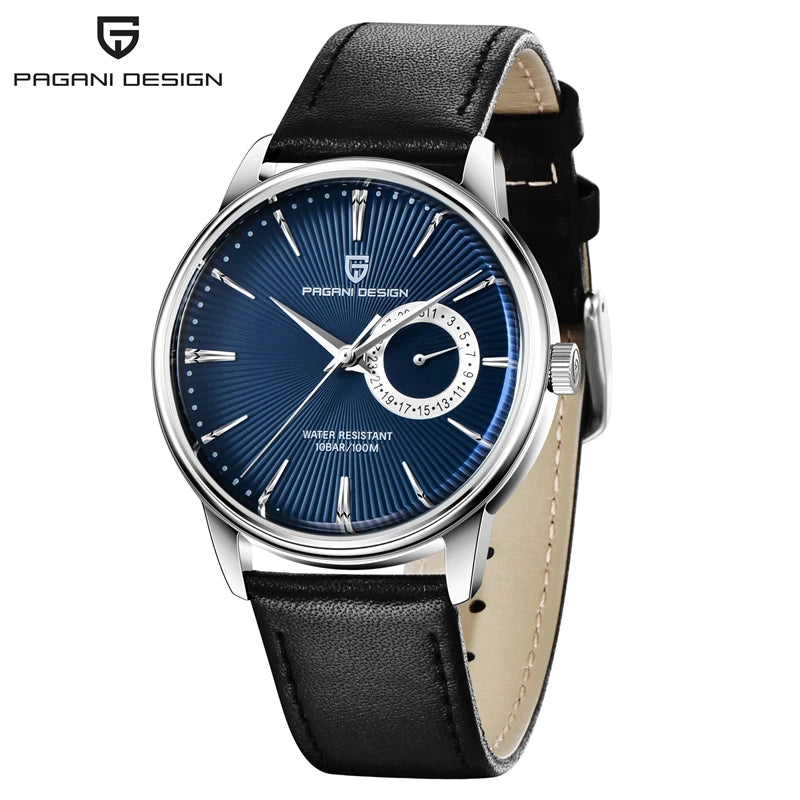 Luxury PAGANI DESIGN 1654 Watch for Man Hot Sell Sports Men's Quartz Watch with Luminous Hands 3ATM Waterproof Wristwatch
