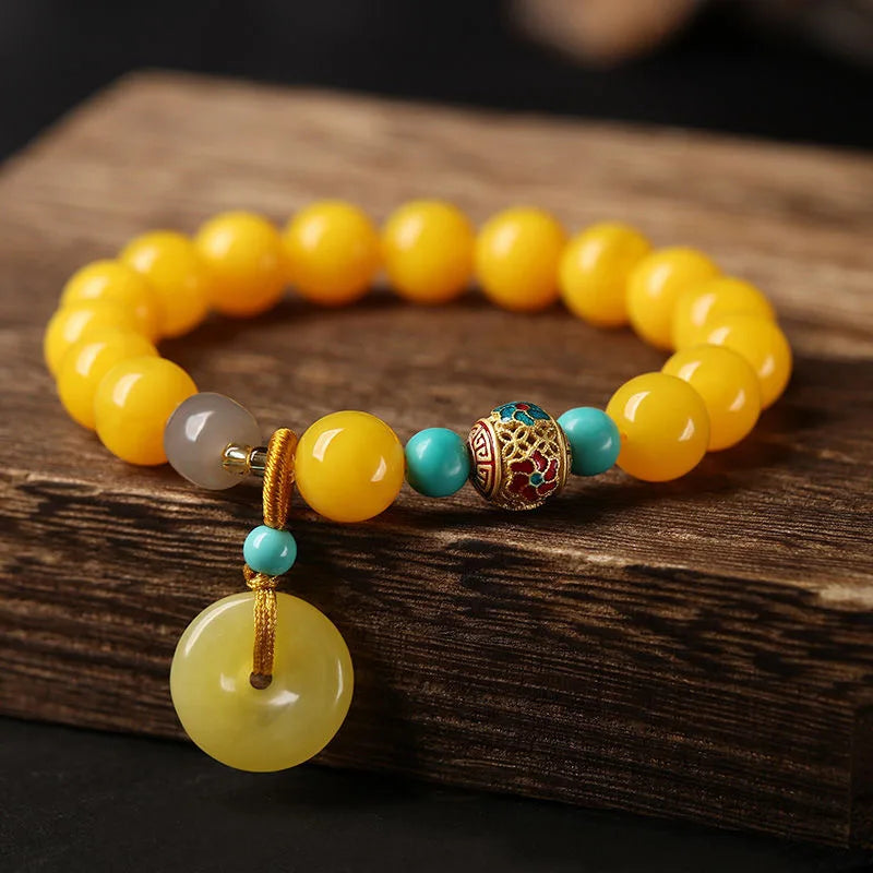 YL Original Single Circle for Bracelet Retro Artistic 10mm Women's Fashion Beaded MegaBDM