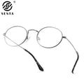 Best Quality Alloy Eyeglasses Frames Solid Pattern Unisex Prescription Eyewear Retro Design Wenzhou Manufacturer