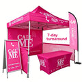 Trade Show Tents for Events Outdoor Folding Canopy Tent Promotional Custom Tent with logo 10 X 10 Aluminium Frame Free Design