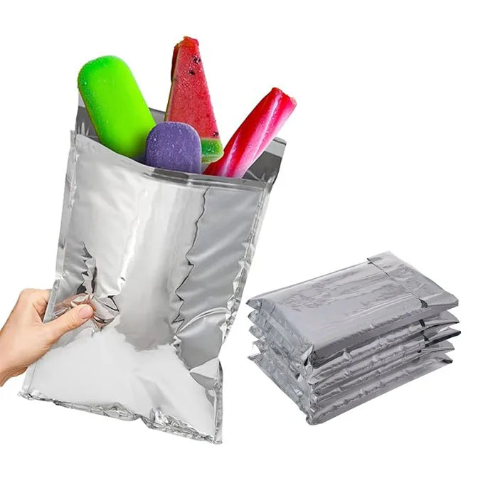 48-72 Hours 9*11" 9*12" Thermal Insulation Poly Biodegradable Waterproof Shipping Mailer Bag Pouch for Cold Food Preservation