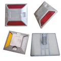 Aluminium White for Traffic Stud Road Cat Eyes Reflector Pvc Mould Tachas Reflectivas 3m Yellow Reflex Reflective Road Markers