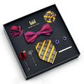 Business Meeting Dress Winter Solid Fashion Narrow Luxury Silk Tie and Handkerchief
