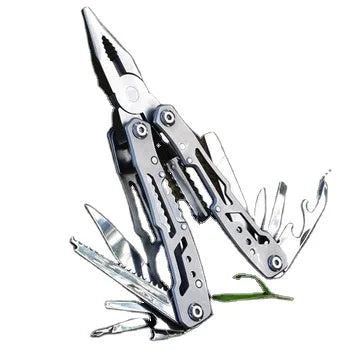 Multifunction Stainless Steel Multi-tool Pocket Knife Pliers Folding Pliers Mini Portable Fold Outdoor Multipurpose Repair Tools
