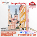 Orfon Dropshipping Streetscape Paint by Numbers Kit for Adult - DIY Oil Painting Acrylic Set for Home Decor Wholesale