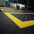 Modern New Release Anti-Slip PP Vinyl Flooring Garage Interlocking Eco-Friendly Floor Tiles Graphic Design Indoor/Outdoor Use