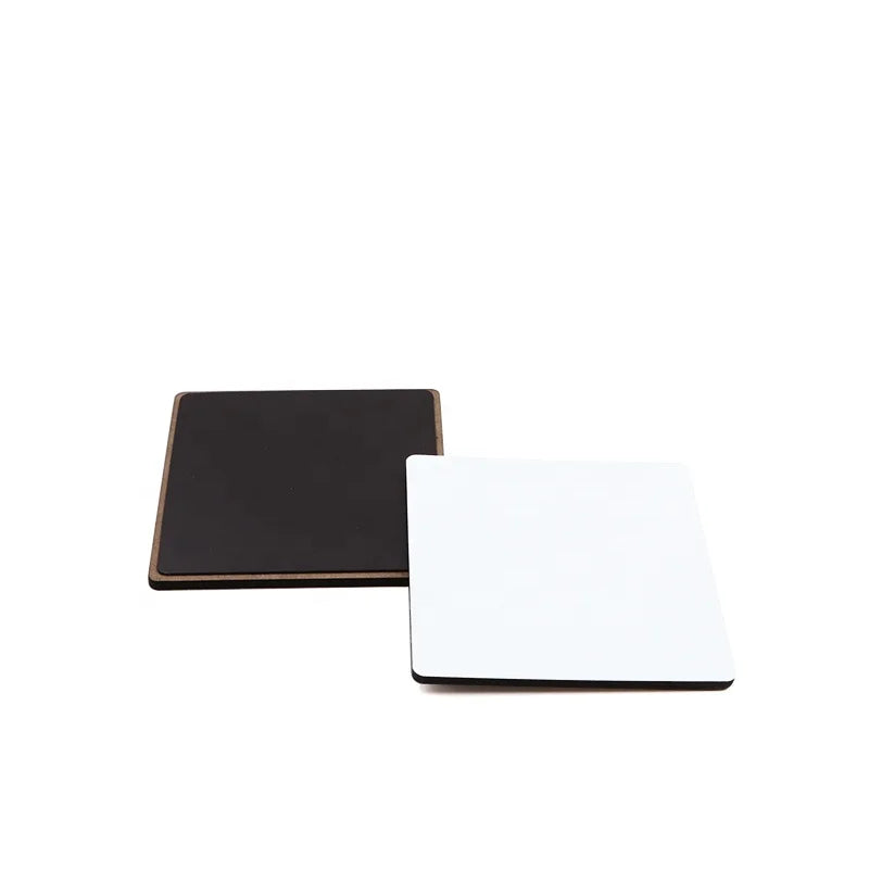 High Quality Wooden Heat Press Custom Square Sublimation Blank MDF Fridge Magnets-Art Deco Design Tourism Souvenirs Custom Logo