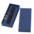 Custom Logo Bookmarker Box Packaging Recycled Materials Cardboard Base Lid Matt Lamination UV Coating Printing Handling