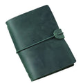Vintage Genuine Leather Handmade Creative Planner Travel Ring Bound Journal with Customizable Logo and Events Promotions