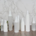 InStock Frosted Plastic Bottle for Cosmetic Lotions Shampoo Use Compatible with Oxygen Tube