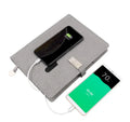 Customizable A4 A5 A6 B5 B6 logo Printed PU Leather Loose Leaf Paper Hard Cover Notebooks with Power Banks for Christmas Holiday