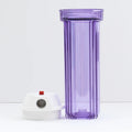 Clear Plastic Filter Cartridge Shell Suitable for Household Water Filters and Whole House Filtration Systems
