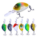 Artificial Hard Plastic Bait 6.5CM 7.5G Lifelike 3D Eyes Wobblers Fishing Crankbait Lure