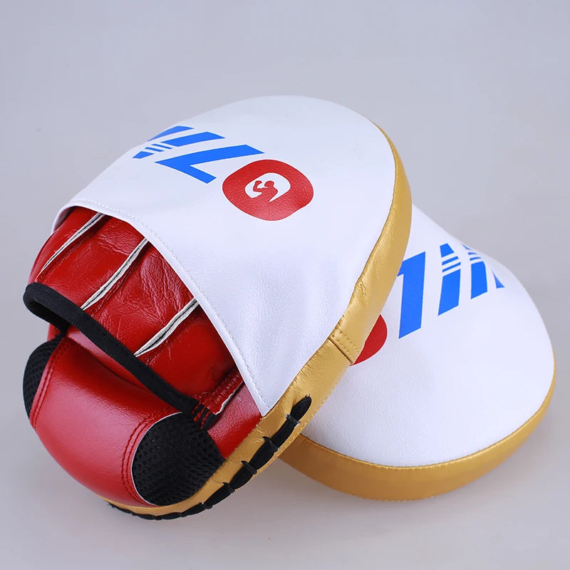 Professional Boxing & Muay Thai Focus Mitts Training Equipment-Custom Sizes Wolon Leather
