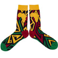 Men's Unisex Casual Crew Socks Wholesale Colorful Geometric Abstract Fancy Graphic Socks Novelty Ethnic African Print Cotton